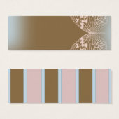 Pink Butterfly & Stripe (Front & Back)