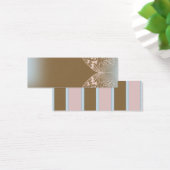 Pink Butterfly & Stripe (Desk)