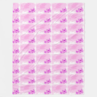 pink butterfly wings pattern customize girly angel fleece blanket