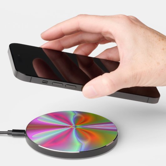 Pink Butterfly Wireless Charger (Hand)