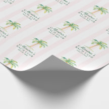 Pink Cabana Stripes Palm Bach Club Bachelorette