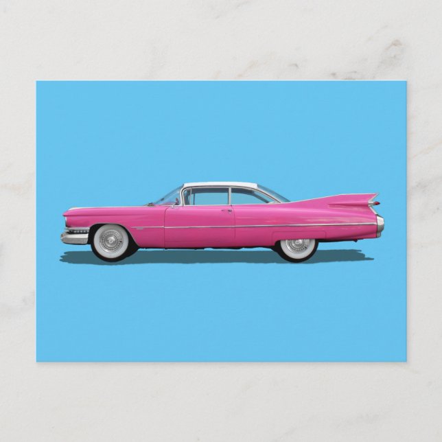 PINK CADDY Postcards (Front)