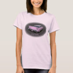 Pink Cadillac Flash T-shirt at Zazzle