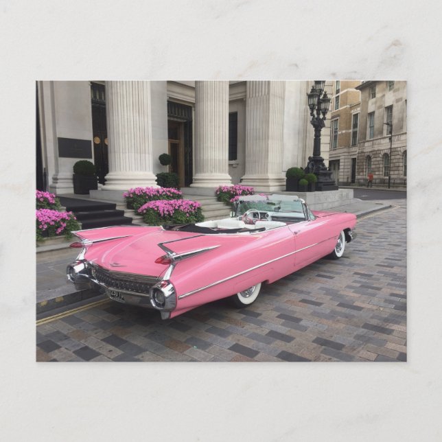 Pink Cadillac Postcard (Front)