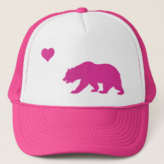 Pink California Love Trucker Hat
