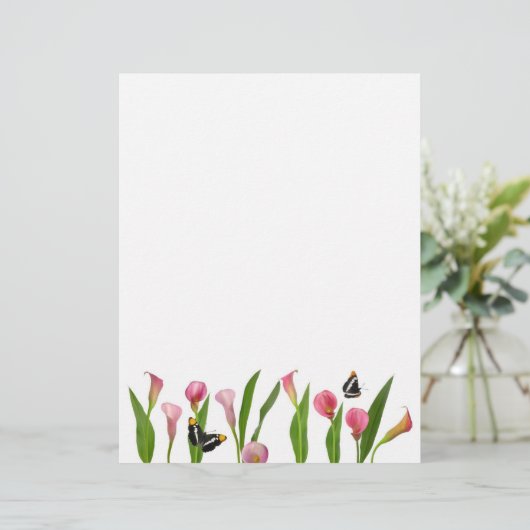 Pink Calla Lilies (Standing Front)