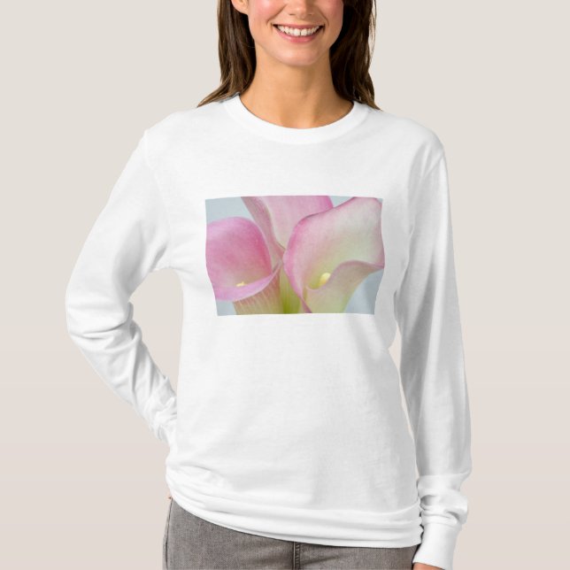 Pink Calla Lilies T-Shirt (Front)