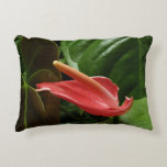 Pink Calla Lily Elegant Floral Photography Accent Pillow