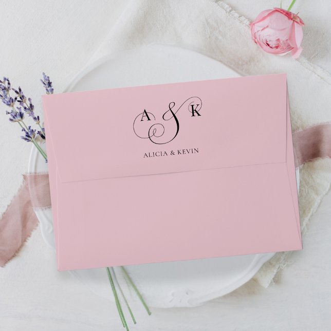 Pink Calligraphy  Envelope (Creator Uploaded)