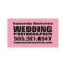 Pink Camera Wedding Photography Business Card