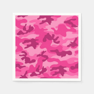 Pink Camo Adventure Grit Competitive Yes I Can Napkins