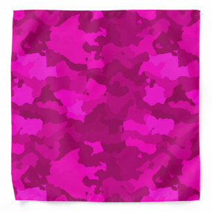 Pink Camo Bandana