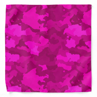 Pink Camo Bandana