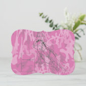 Pink Camo Barrel Racer (Standing Front)