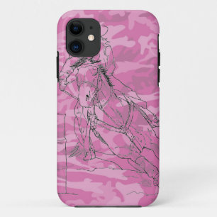 Pink Camo Barrel Racer II - iPhone 5/5S Case