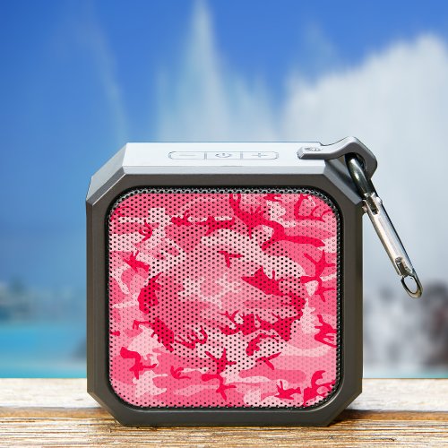 Pink Camo Blackwater Outdoor Bluetooth Speaker