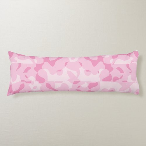 Pink Camo Body Pillow