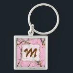 Pink Camo Camouflage Hunting Girl Real Key Chain<br><div class="desc">Pink Camo Camouflage Hunting Girl Real Tree Hunters Deer Doe Buck Duck Leaf Twig Country Rustic Girly Key Chain</div>