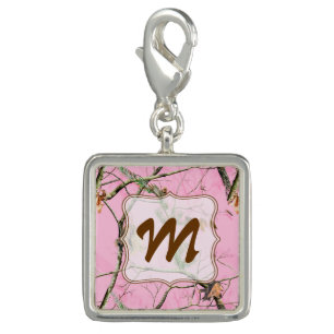 Pink Camo Camouflage Hunting Girl Real Tree Charm