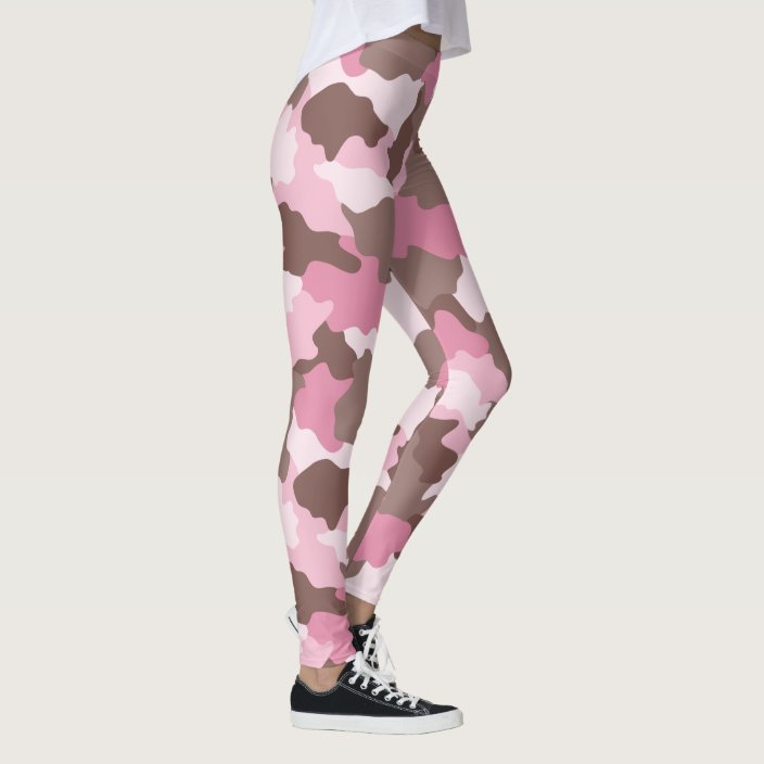 pink camouflage leggings
