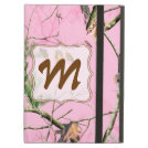 Pink Camo Camouflage Monogram Initial IPAD Case Pink Camo Camouflage Monogram Initial IPAD Case