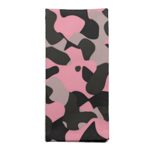Pink Camo  Cloth Napkin