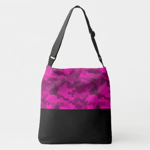 Pink Camo Crossbody Bag Zazzle