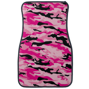 Pink Camo Custom Car Floor Mat