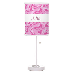 pink camo lamp