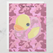 Pink Camo Ducky (Front/Back)