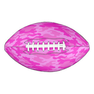 Pink Camo Football