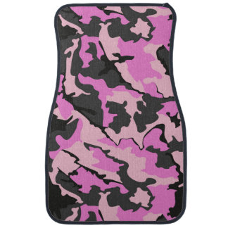 Pink Camo Front Car Mats