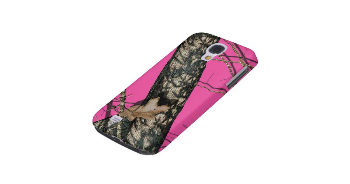 Pink Camo Galaxy Case
