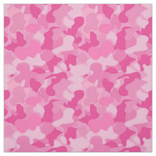 Pink Camo GIrl Fabric