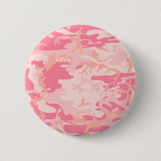 Pink Camo - Girly Camo Button