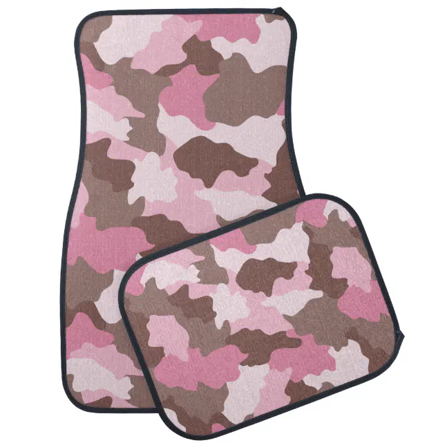 Pink Camo Girly Camouflage Car Floor Mat Zazzle