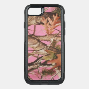 Pink camo hunting girl phone case cover