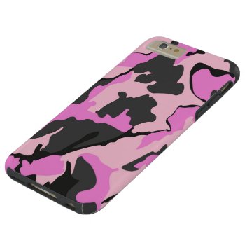 Pink Camo  Iphone 6/6s Plus Tough Case by StormythoughtsGifts at Zazzle