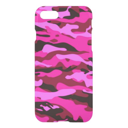 Pink Camo Iphone 7 Deflector Case Bealeader
