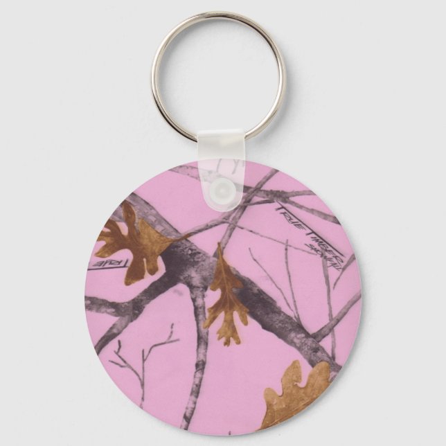 Pink Camo Keychain (Front)