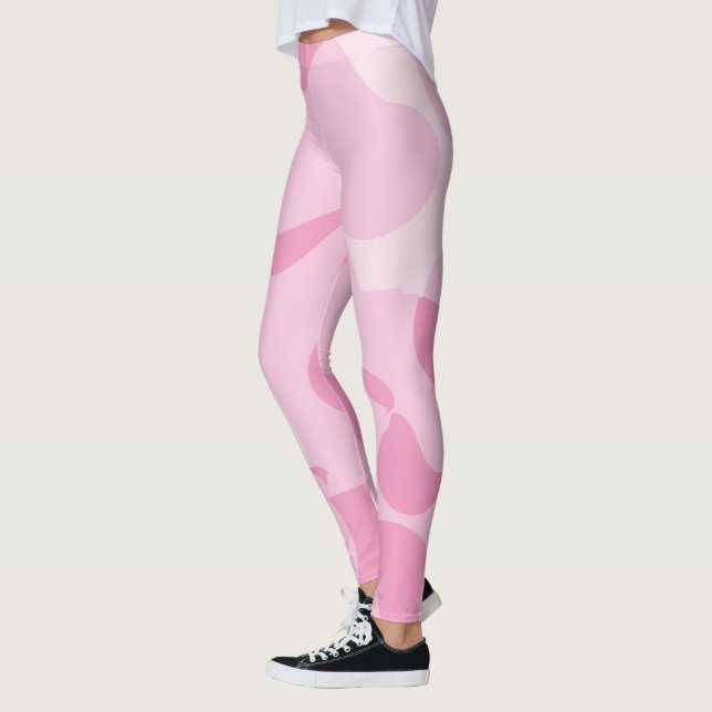 Pink Camo Leggings (Left)