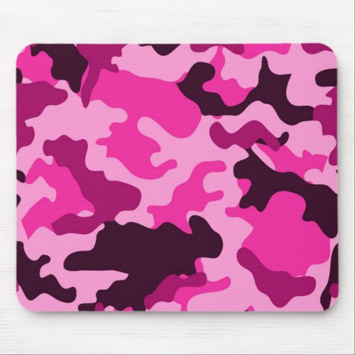 Pink camo Mousepad