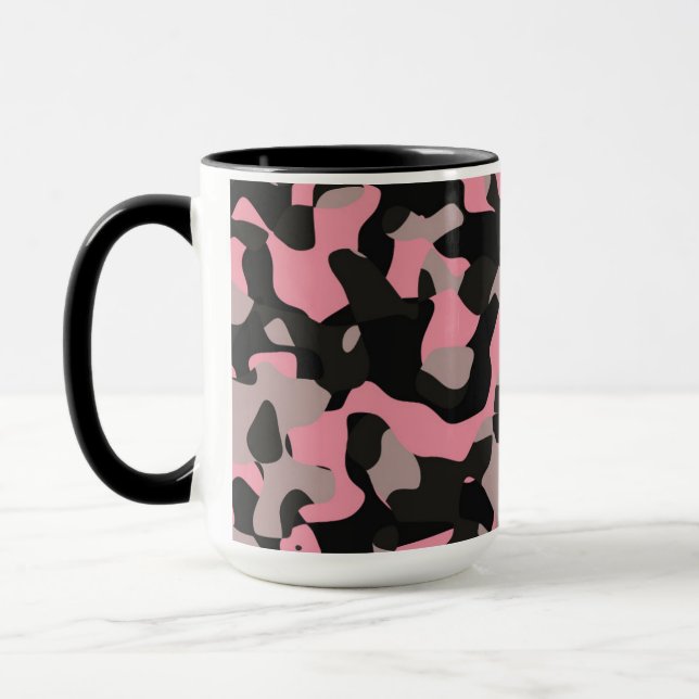 Pink Camo   Mug (Left)