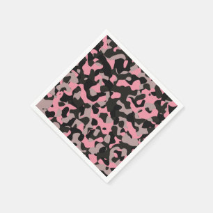 Pink Camo   Napkins