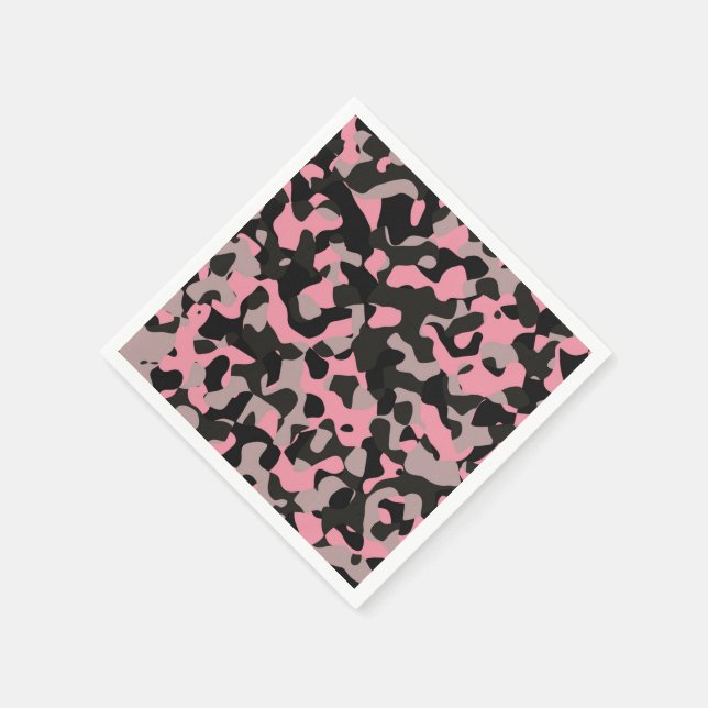 Pink Camo   Napkins (Corner)
