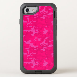 Pink Camo OtterBox Defender iPhone SE/8/7 Case