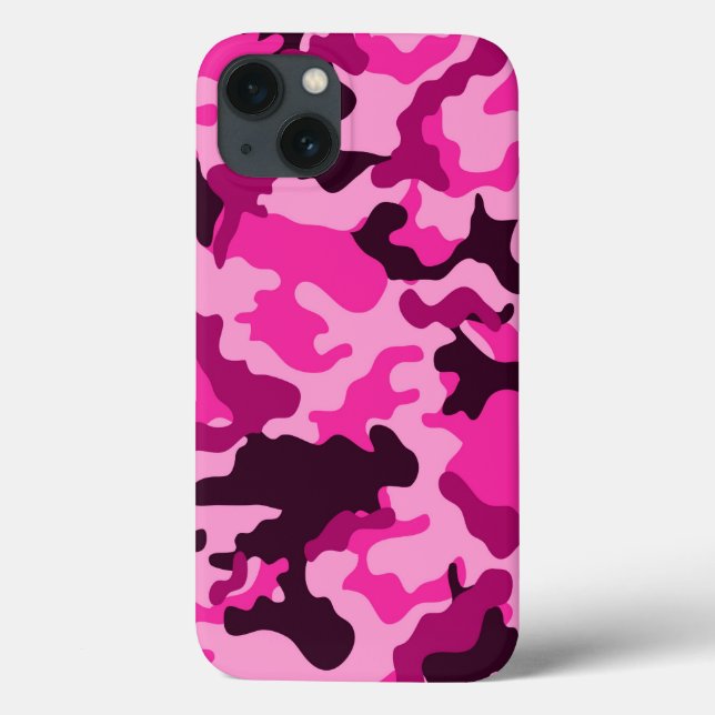 Pink Camo Pattern Case-Mate iPhone Case (Back)
