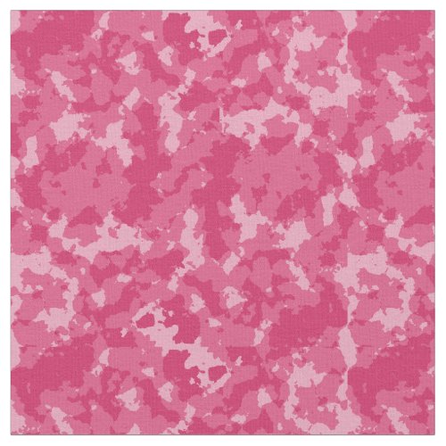 Pink Camo Pattern Fabric