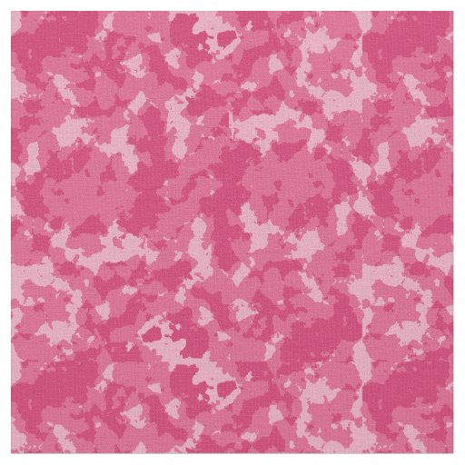 Pink Camo Pattern Fabric Zazzle
