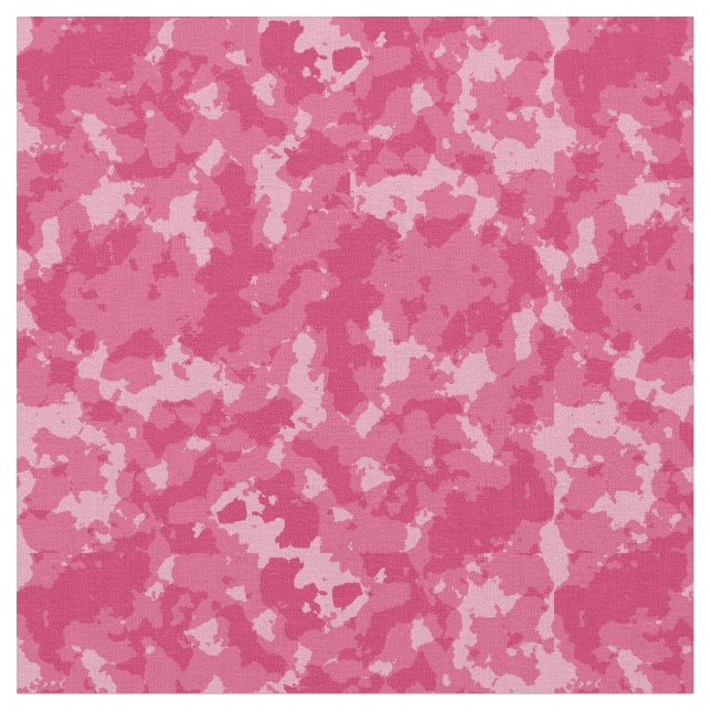 Pink Camo Pattern Fabric (Close Up)